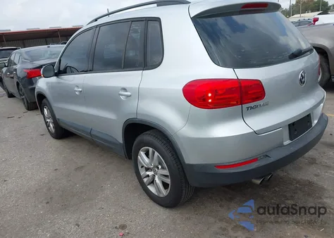 2016 Volkswagen Tiguan S from USA, damaged, VIN WVGAV7AX8GW604375